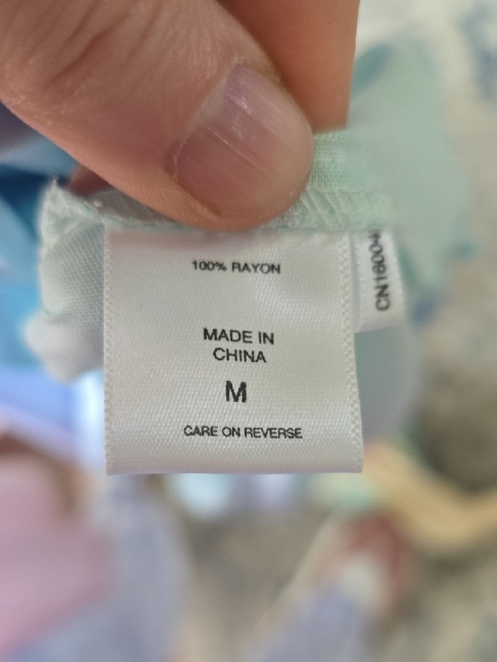 New York & Company Multicolor Pastel Ombre Shirt Dress - Picture 5 of 10